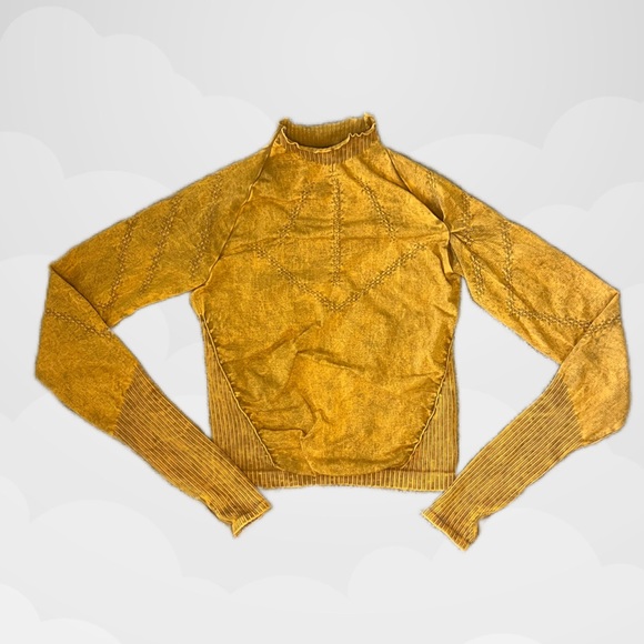 Free People Tops - Good Karma Hi-Neck Layer Long Sleeve